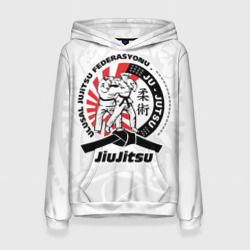 Женская толстовка 3D Jiujitsu emblem Джиу-джитсу