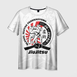 Jiujitsu emblem Джиу-джитсу – Мужская футболка 3D с принтом купить со скидкой в -26%