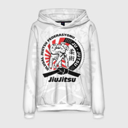 Мужская толстовка 3D Jiujitsu emblem Джиу-джитсу