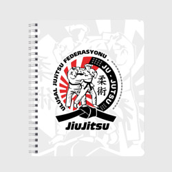 Тетрадь Jiujitsu emblem Джиу-джитсу