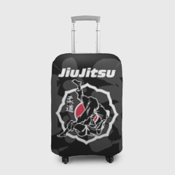 Чехол для чемодана 3D Jiu-jitsu throw logo