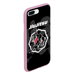 Чехол для iPhone 7Plus/8 Plus матовый Jiu-jitsu throw logo - фото 2