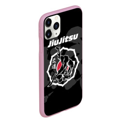 Чехол для iPhone 11 Pro Max матовый Jiu-jitsu throw logo - фото 2