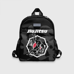 Детский рюкзак 3D Jiu-jitsu throw logo