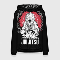 Женская толстовка 3D Jiu-Jitsu red sun Brazil