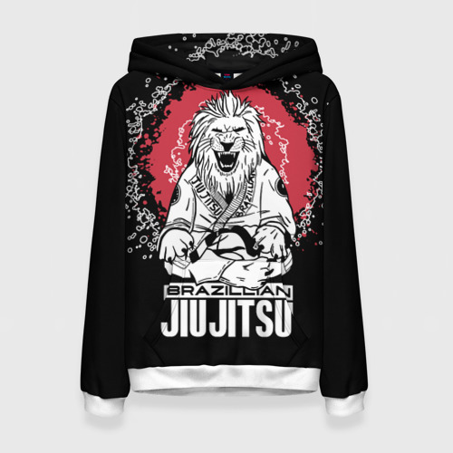 Женская толстовка 3D Jiu-Jitsu red sun Brazil, цвет 3D печать