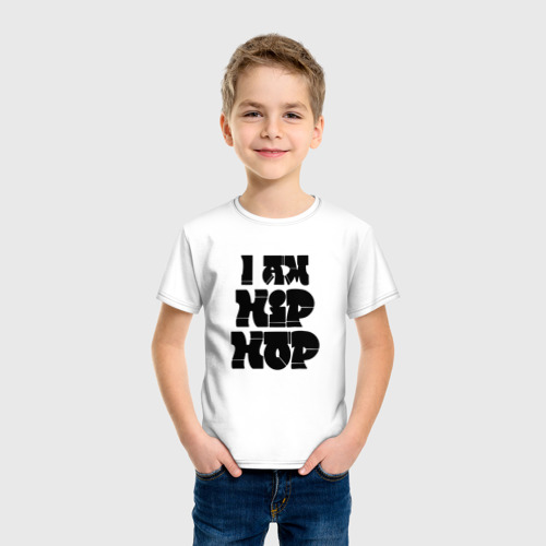 Детская футболка хлопок I AM HIP HOP - фото 3