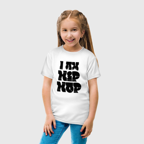 Детская футболка хлопок I AM HIP HOP - фото 5