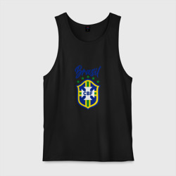 Мужская майка хлопок Brasil Football