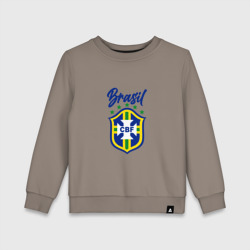 Детский свитшот хлопок Brasil Football