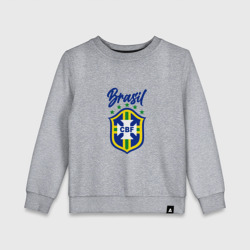 Детский свитшот хлопок Brasil Football