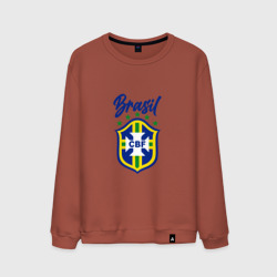 Мужской свитшот хлопок Brasil Football