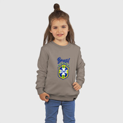 Детский свитшот хлопок Brasil Football - фото 2