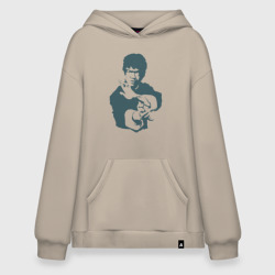 Худи SuperOversize хлопок Bruce Lee