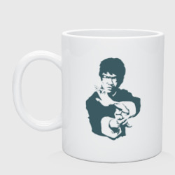 Кружка керамическая Bruce Lee