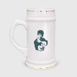 Кружка пивная Bruce Lee