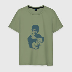 Bruce Lee – Мужская футболка хлопок с принтом купить со скидкой в -20%
