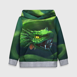 Детская толстовка 3D Serpent of Slytherin