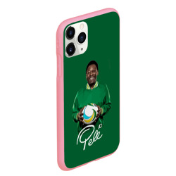 Чехол для iPhone 11 Pro Max матовый Пеле Pele легенда футбола - фото 2