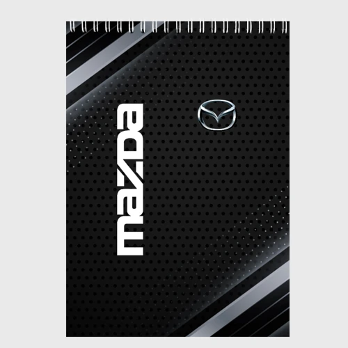 Скетчбук Mazda карбон
