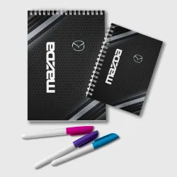 Блокнот Mazda карбон