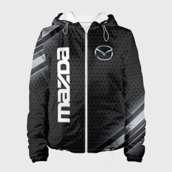 Женская куртка 3D Mazda карбон