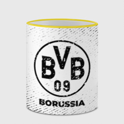Кружка с полной запечаткой Borussia с потертостями на светлом фоне - фото 2