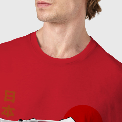 Мужская футболка хлопок Toyota MR2 Sw20 JDM Retro Car, цвет красный - фото 6