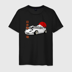 Мужская футболка хлопок Mazda MX-5 na Miata na JDM Retro