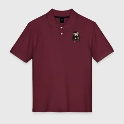 Мужское поло хлопок Мультяшный Hellscream