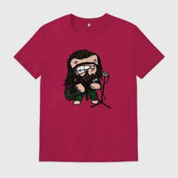 Мужская футболка хлопок Мультяшный Hellscream