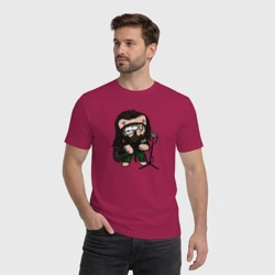 Мужская футболка хлопок Мультяшный Hellscream - фото 2