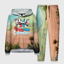 Мужской костюм с толстовкой 3D Cuphead природа