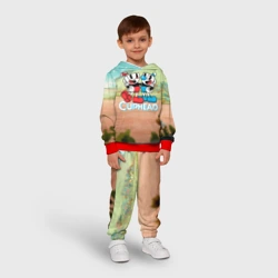 Детский костюм с толстовкой 3D Cuphead природа - фото 2