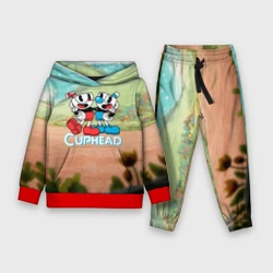 Детский костюм с толстовкой 3D Cuphead природа
