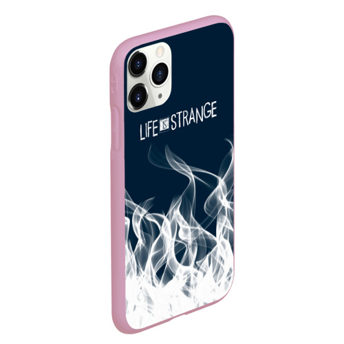 Чехол для iPhone 11 Pro Max матовый Life is Strange огонь, цвет розовый - фото 3