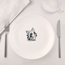 Набор: тарелка + кружка Енот малыш - фото 2