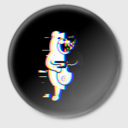 Значок Danganronpa Monokuma glitch