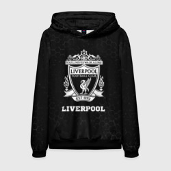 Мужская толстовка 3D Liverpool sport на темном фоне