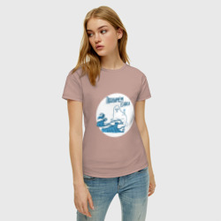 Женская футболка хлопок Поднимем Байкал - фото 2