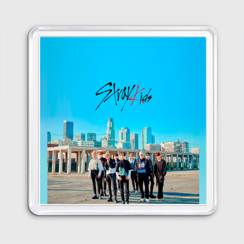 Магнит 55*55 Stray Kids Double Knot