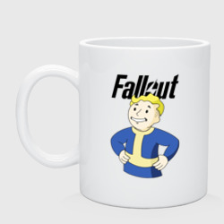 Кружка керамическая Fallout blondie boy