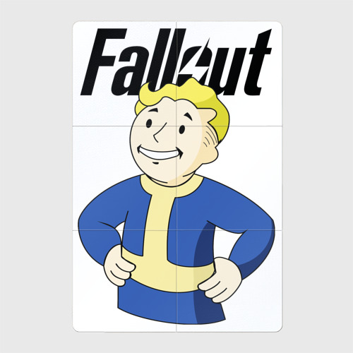 Магнитный плакат 2Х3 Fallout blondie boy