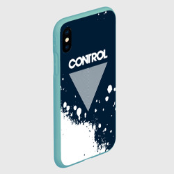 Чехол для iPhone XS Max матовый Control Краска - фото 2