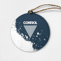 Деревянная игрушка круг Control Краска