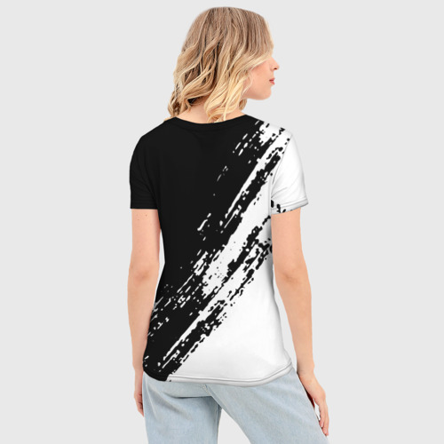 Женская футболка 3D Slim Code geass краска, цвет 3D печать - фото 4