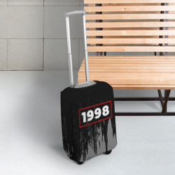 Чехол для чемодана 3D 1998 - в красной рамке на темном - фото 2