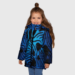 Зимняя куртка для девочек 3D Маленькие осьминожки - фото 2