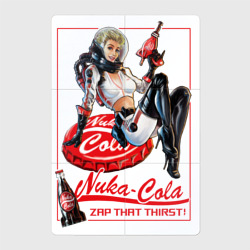 Nuka - cola girl – Магнитный плакат 2Х3 с принтом купить