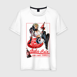 Nuka - cola girl – Мужская футболка хлопок с принтом купить со скидкой в -20%